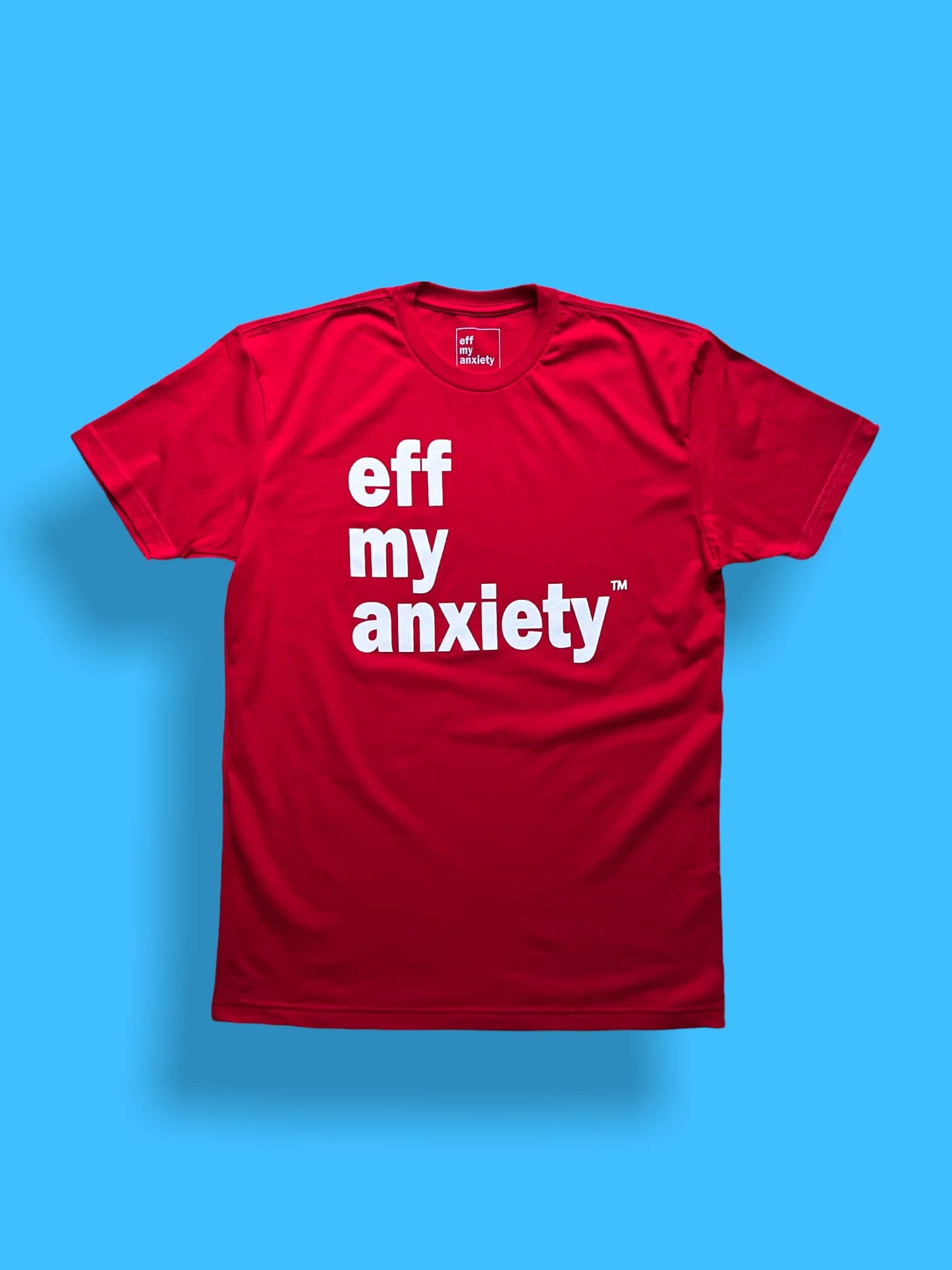 original logo tee - red/white