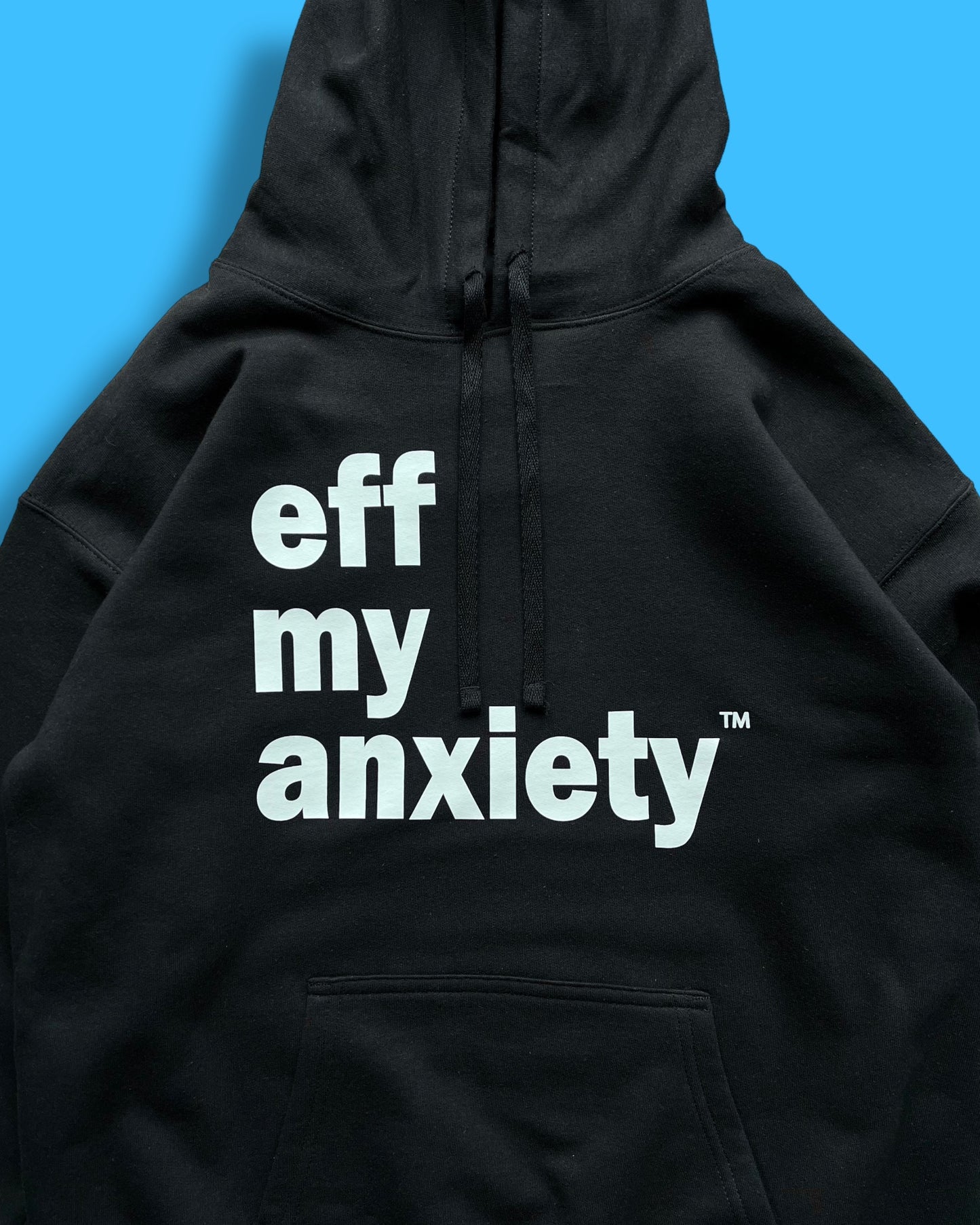 original logo hoodie - black
