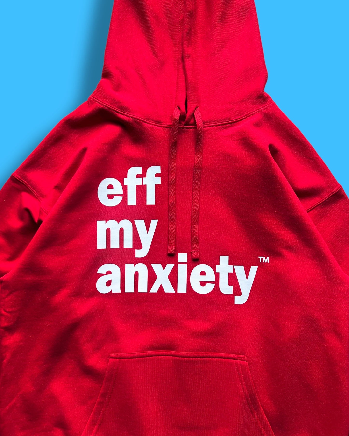 original logo hoodie - red