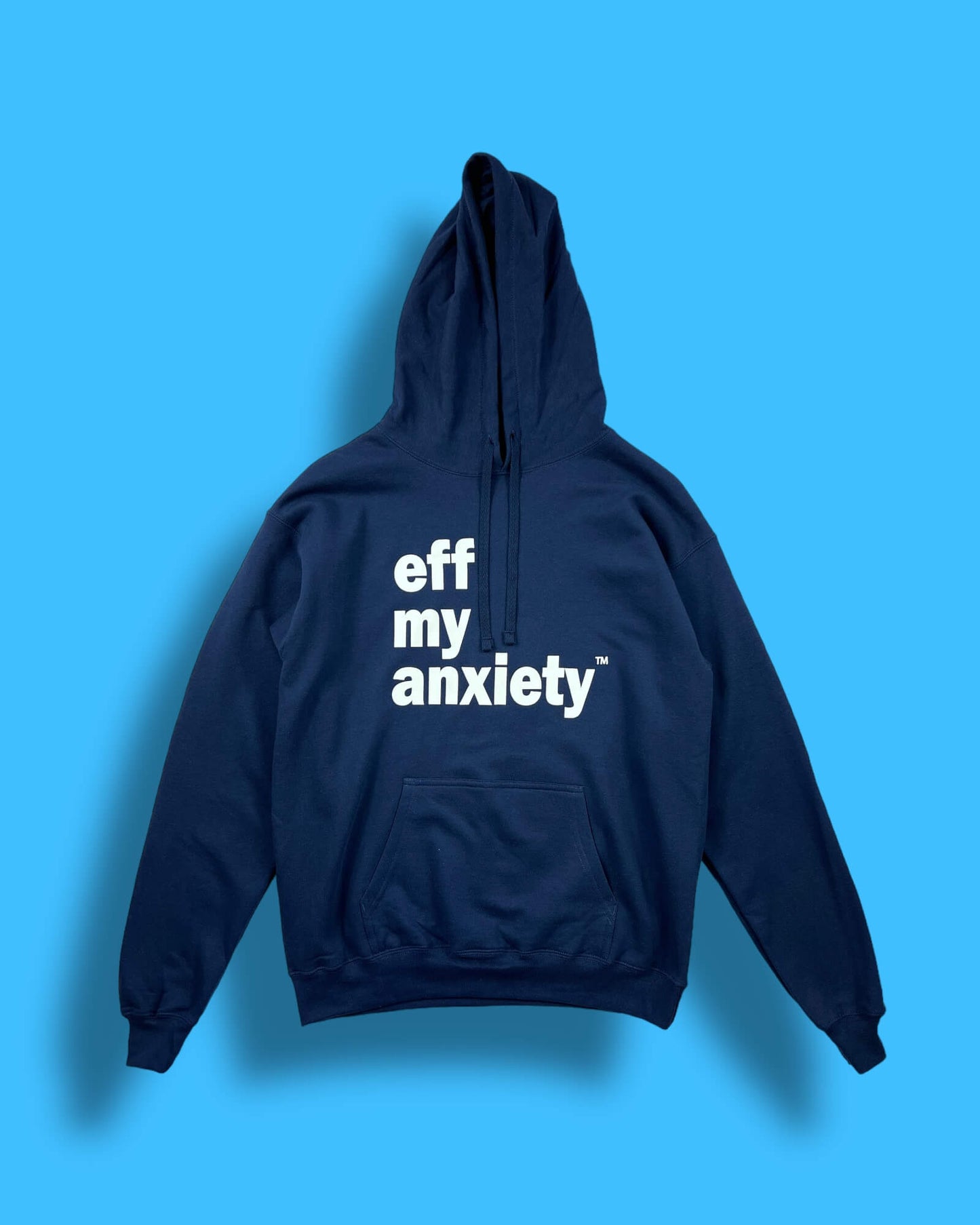 original logo hoodie - navy