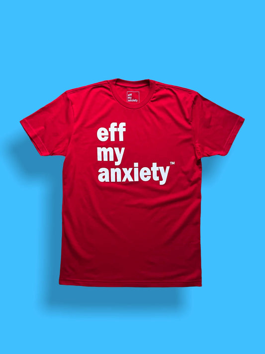 original logo tee - red/white