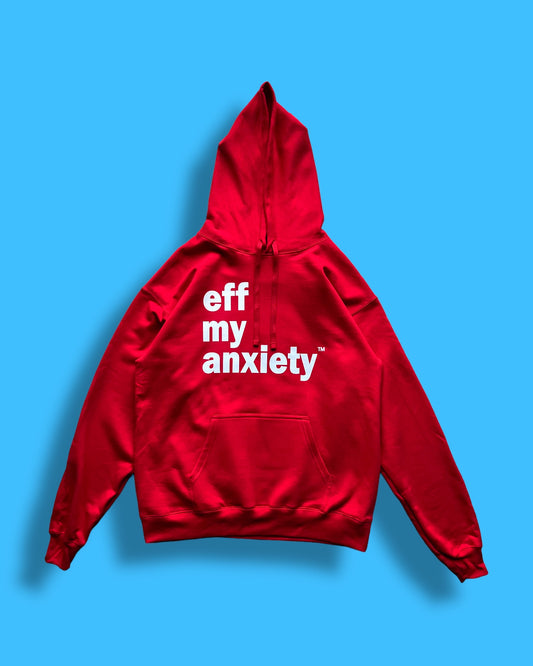 original logo hoodie - red